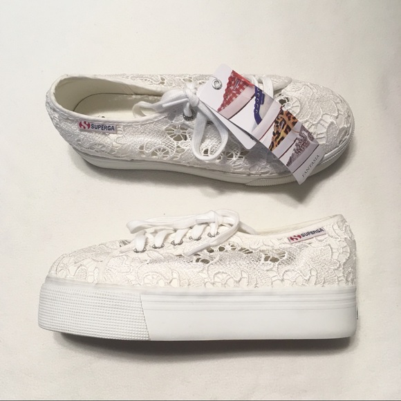 superga platform macrame